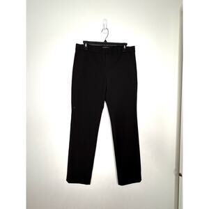 Banana Republic Ryan Fit Black Trouser Pants Womens Size 6 Career Casual
